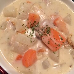 アサリがなくても美味しいよ クラムチャウダー レシピ 作り方 By ゴールデンアルジータ 楽天レシピ アサリがなくても美味しいよ クラムチャウダー レシピ 作り方 By ゴールデンアルジータ 楽天レシピ